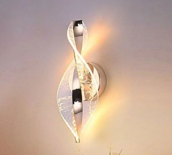 Modern Minimalist Living Room Television Background Wall Wall Lamp