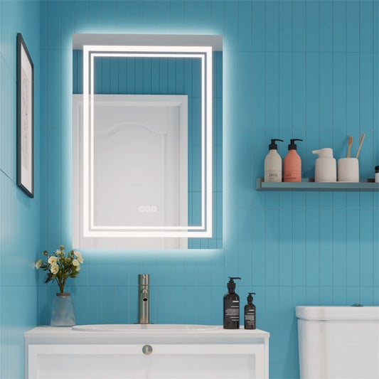 LED Bathroom Mirror 32 Inch X 24 Inch Front Backlight, Unable To Ship On Weekends
