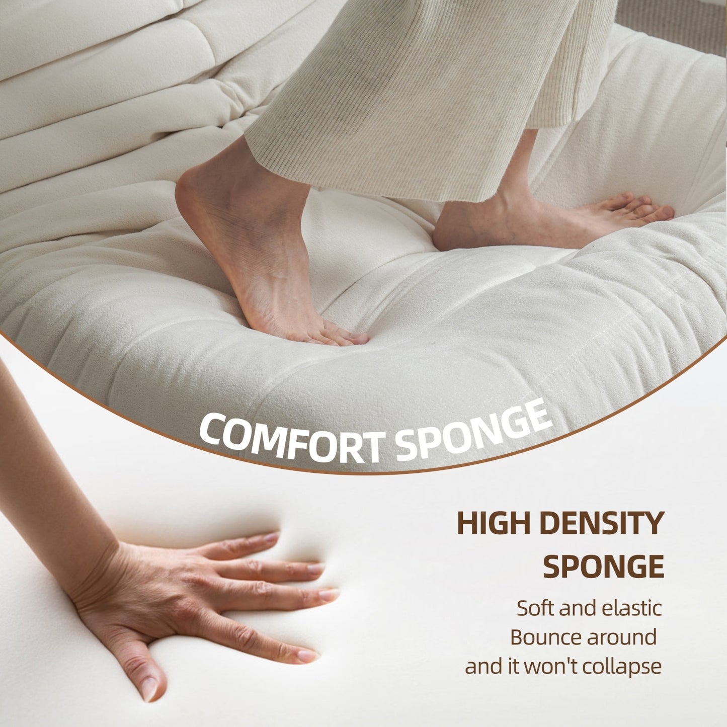 No Installation Bean Bag Chair Big Beanbag Chair For Adults Bean Bag Lounger Foam Chair For Home, Ap